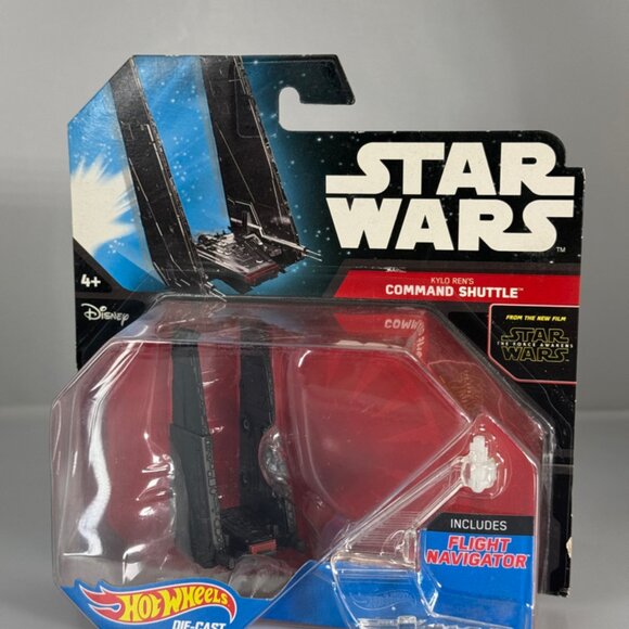 Star Wars The Force Awakens (2014) Hot Wheels Kylo Ren’s Command Shuttle - Picture 2 of 7